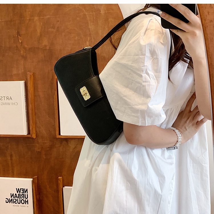 Túi Đeo Vai Thời Trang Pháp Thanh Lịch Dễ Phối Đồ Cho Nữ