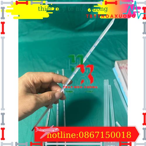 Nhiệt Kế Thủy Ngân 200 Độ - Cây Đo Nhiệt Độ Nước
