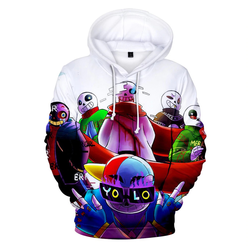 Áo Khoác Hoodie Họa Tiết Game Undertale 3d Độc Đáo Cho Nam Và Nữ | BigBuy360 - bigbuy360.vn