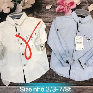 Áo sơ mi bé trai QC cực sành điệu