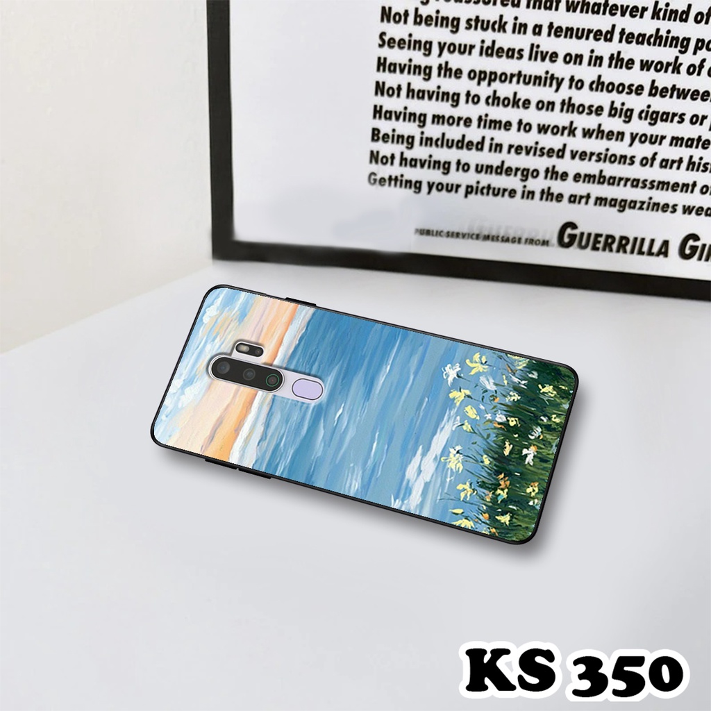 Ốp lưng Oppo A9 2020 - Oppo A5 2020 - Ốp in hình Cánh đồng hoa - Chất liệu TPU siêu bền