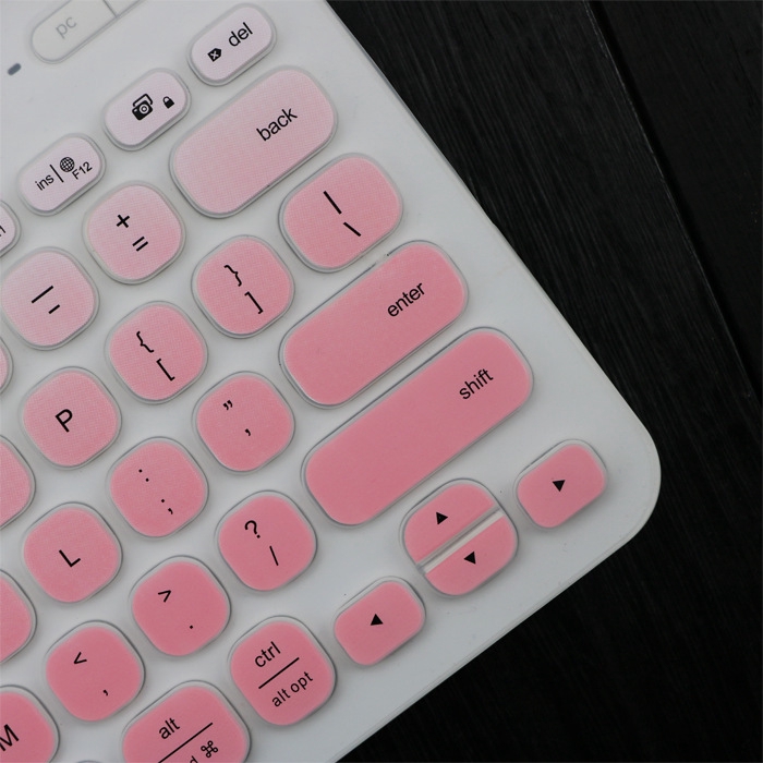 Miếng Dán Bảo Vệ Bàn Phím Bằng Silicon Siêu Mỏng Cho Logitech K480