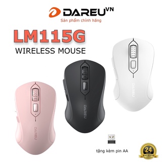 Mua Chuột không dây DAREU LM115G Black - Pink