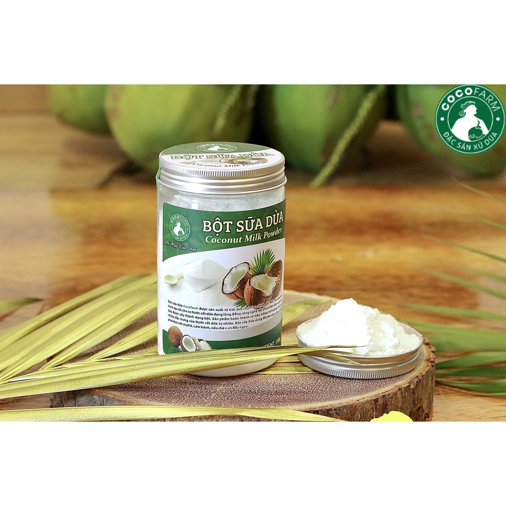 Bột Sữa Dừa Cocofarm 200g