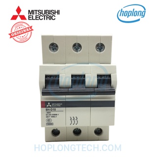 MCB BH-D10 3P 32A TYPE C N Mitsubishi
