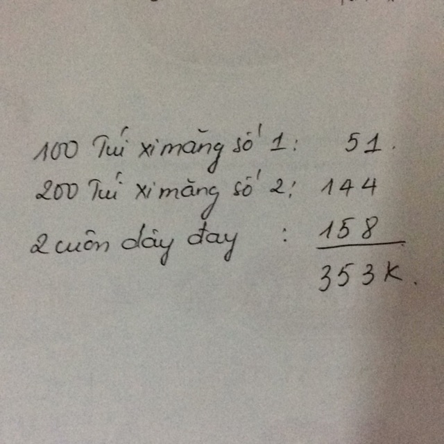 500 túi ximang số 3