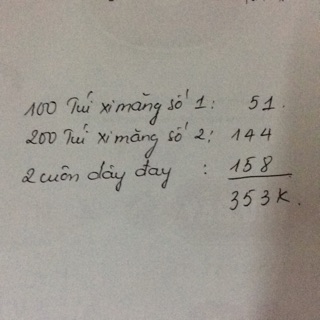 500 túi ximang số 3