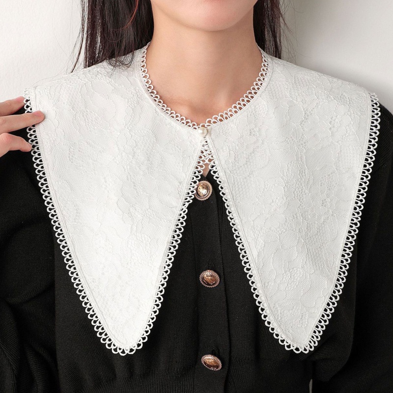 Cổ Áo Rời Phối Dây Kiểu Hán Phục Thời Trang Cho Nữ