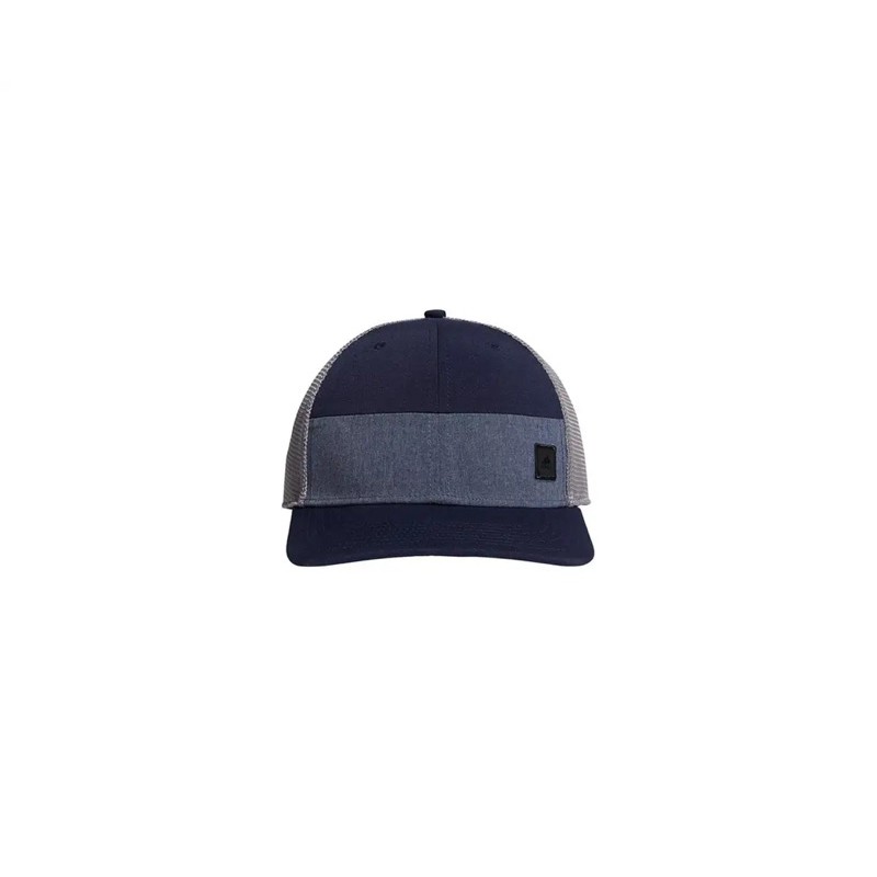 [Auth]Nón lưỡi trai Adidas Blocked Trucker Hat - Collegiate Navy -Hàng US