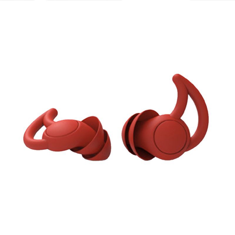 Cặp nút bịt tai silicone dẻo hai lớp/ ba lớp chống ồn bảo vệ tai