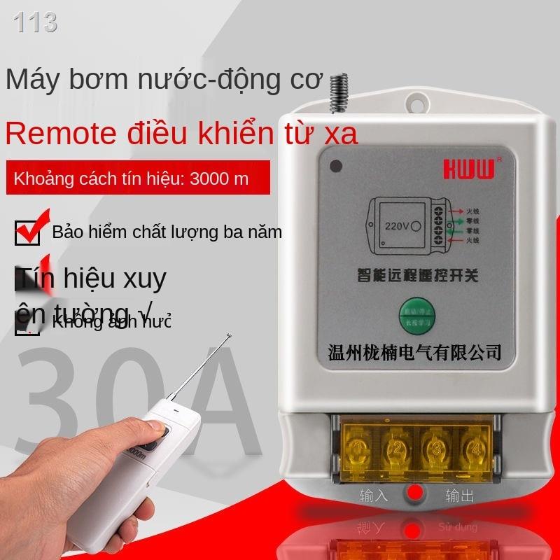 [bán chạy]Máy bơm tăng áp 220V, chìm, công tắc điều khiển từ xa, động cơ nước, phun sương, xa thông minh, không dây