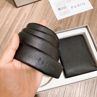 Set thắt lưng kèm ví pedro fullbox