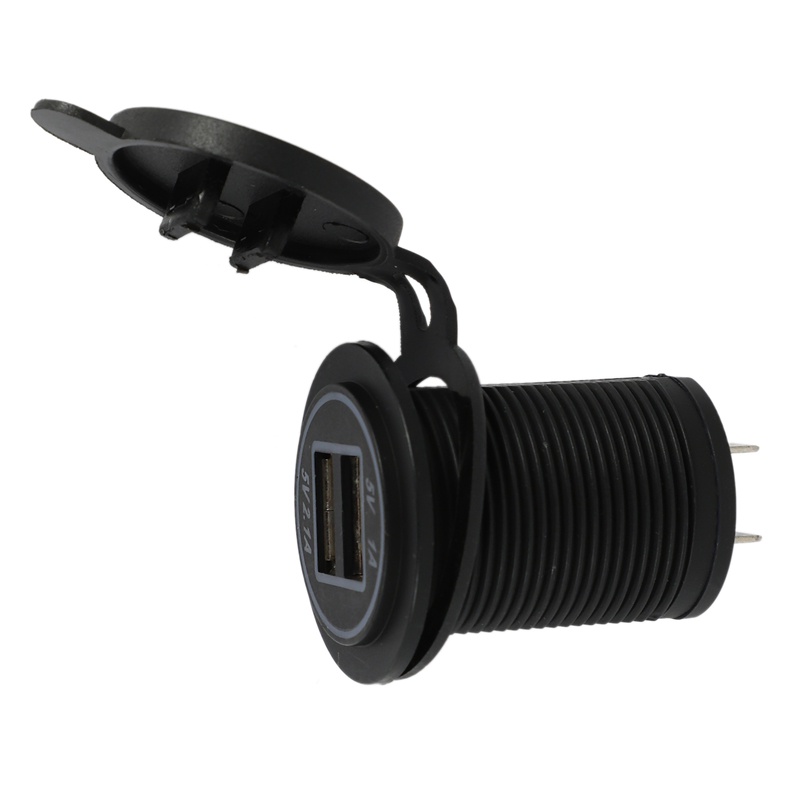 Tẩu Sạc Hai Cổng USB 5V 3.1A 12V 24V Chuyên Dụng Cho Xe Hơi Điện Thoại