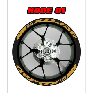 Miếng Dán Trang Trí Cho Xe yamaha aerox all new 155 aerox code 01