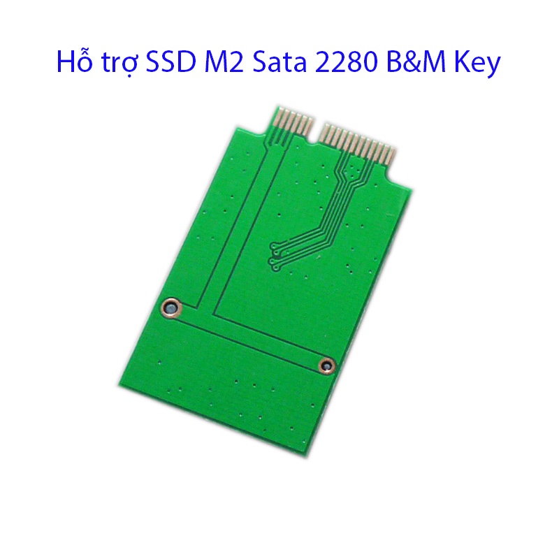 Adapter SSD M2 Sata cho M@c-b00k Air A1369 A1370 đời 2010 2011