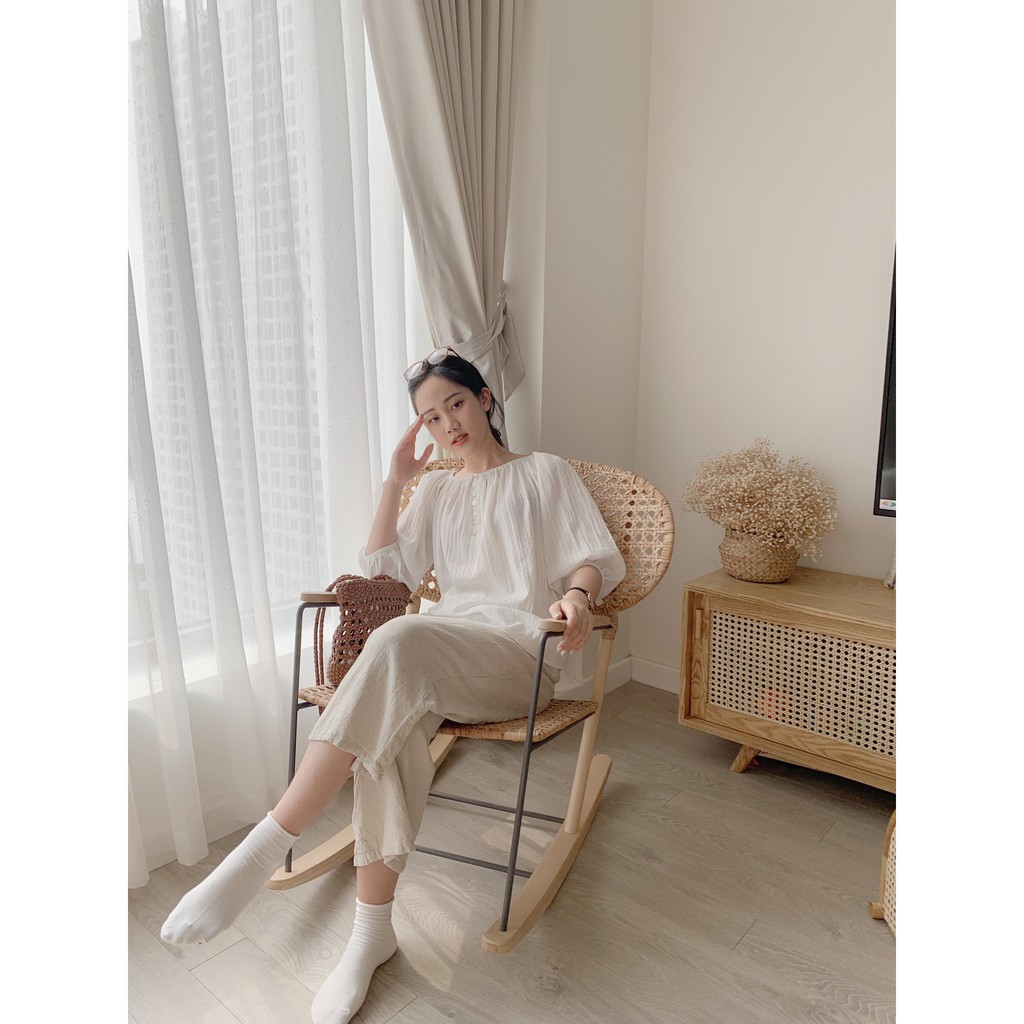 quần ống rộng lụa QB41 1994closet