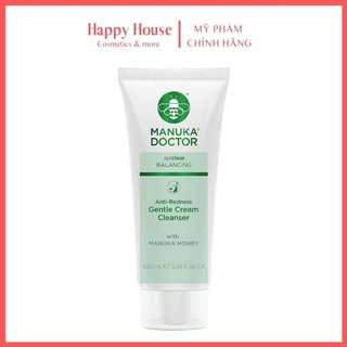 Sữa rửa mặt manuka doctor anti redness gentle cream cleanser