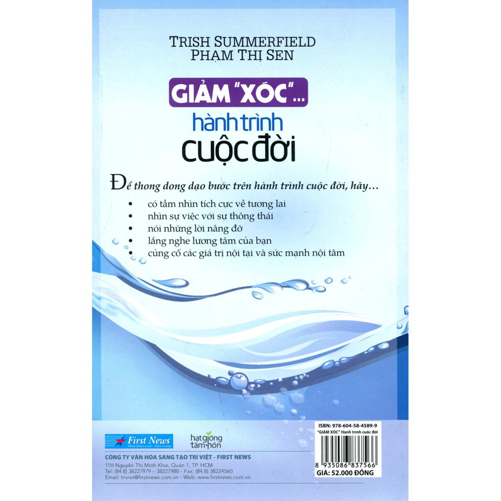 Sách Giảm &quot;Xóc&quot; Hành Trình Cuộc Đời First News - FIN