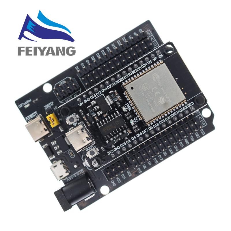 Bản Mạch Phát Triển ESP32 TYPE-C USB CH340C WiFi+ Bluetooth Lõi Kép ESP32-Devktec-32 ESP-WROOM-32