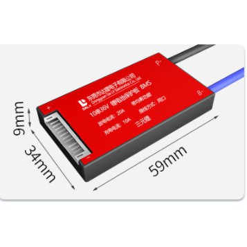 Bảng mạch bảo vệ pin 18650 Lithium Ion 3.7V BMS DALY 10S 36V 15A chính hãng