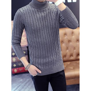 Áo len nam cổ lọ