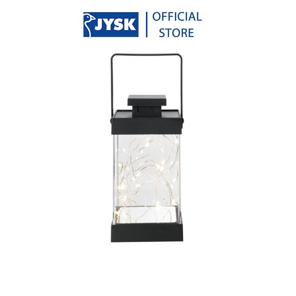 Đèn trang trí | JYSK Taffeland | nhựa | đen | D10xR10xC19cm