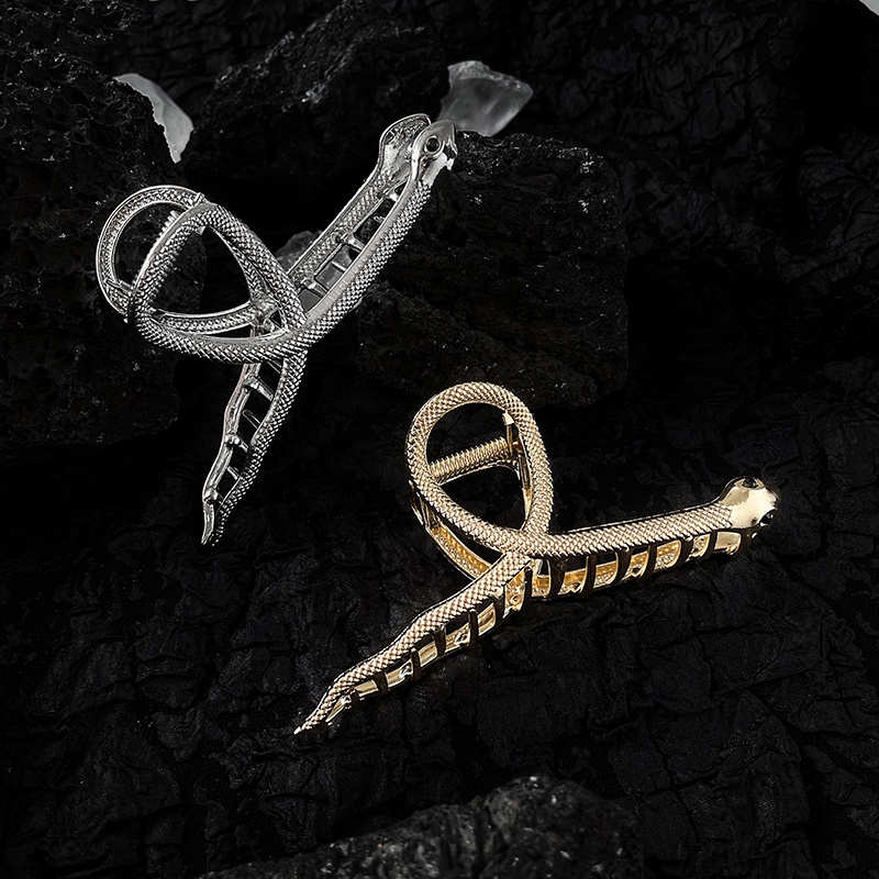 Kẹp Tóc Kim Loại Bóng Thời Trang Hàn Quốc Cá Tính Cho Nữ