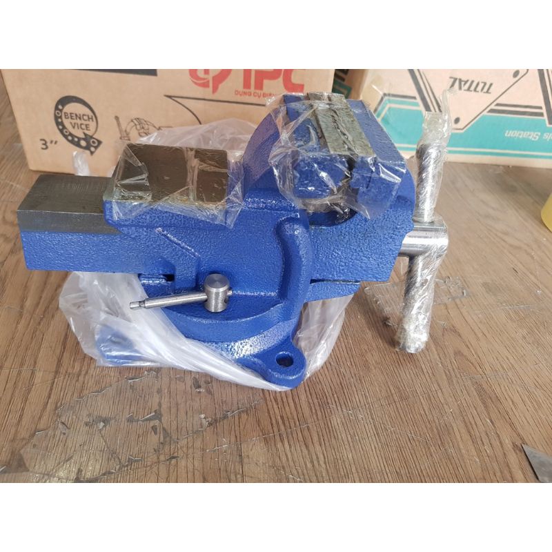 Ê tô 3 inch kẹp đế xoay TPC THQ-30