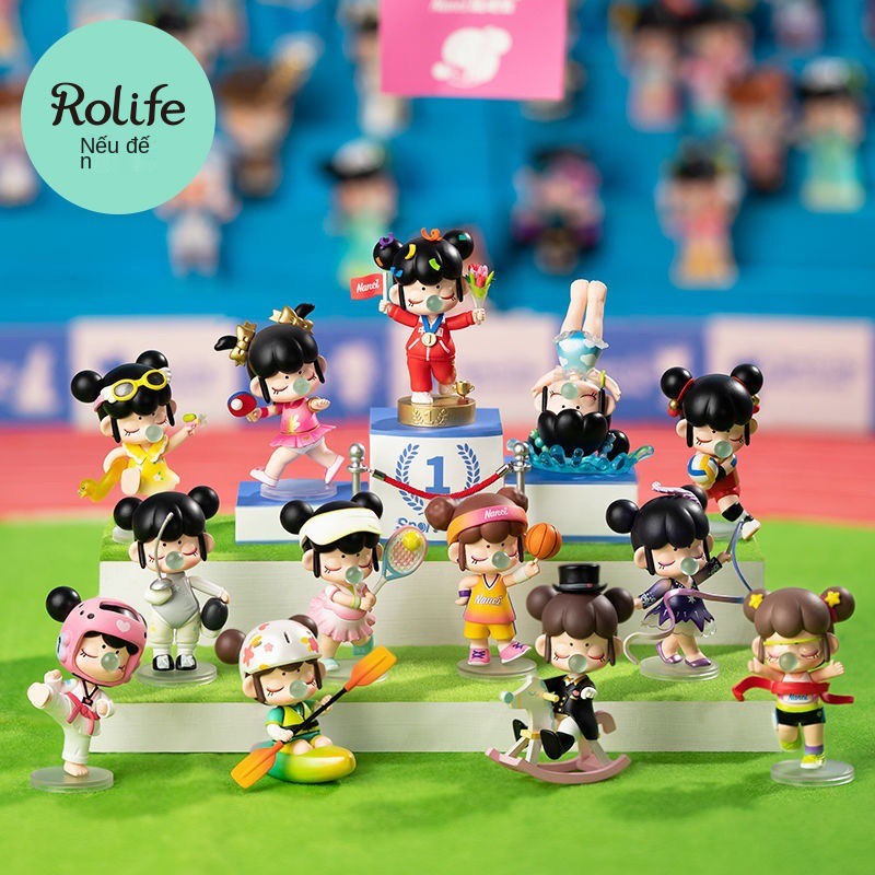 ▩【Sản phẩm mới thời thượng Nanci Dòng game Rolife Ruolai Nancy] Búp bê thời trang làm bằng tay Blind Box