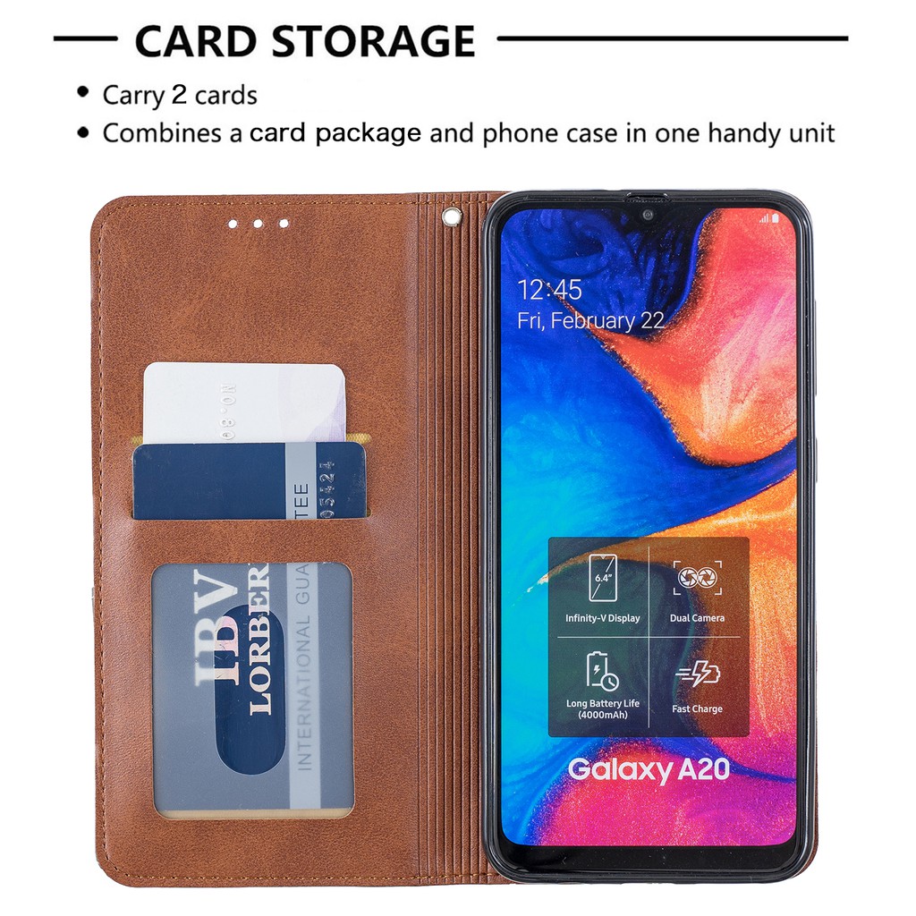 SAMSUNG GALAXY A20 A30 BFX Bao da điện thoại bảo vệ cho | BigBuy360 - bigbuy360.vn