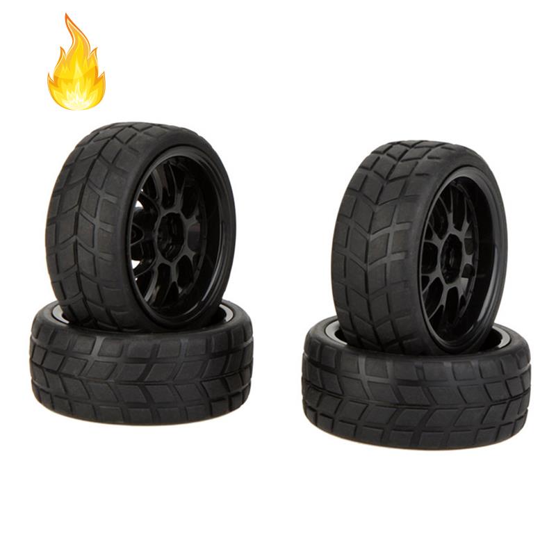 Bộ 4 Bánh Xe Đồ Chơi Điều Khiển Từ Xa Traxxas HSP Tamiya HPI Kyosho Tỉ Lệ 1/10