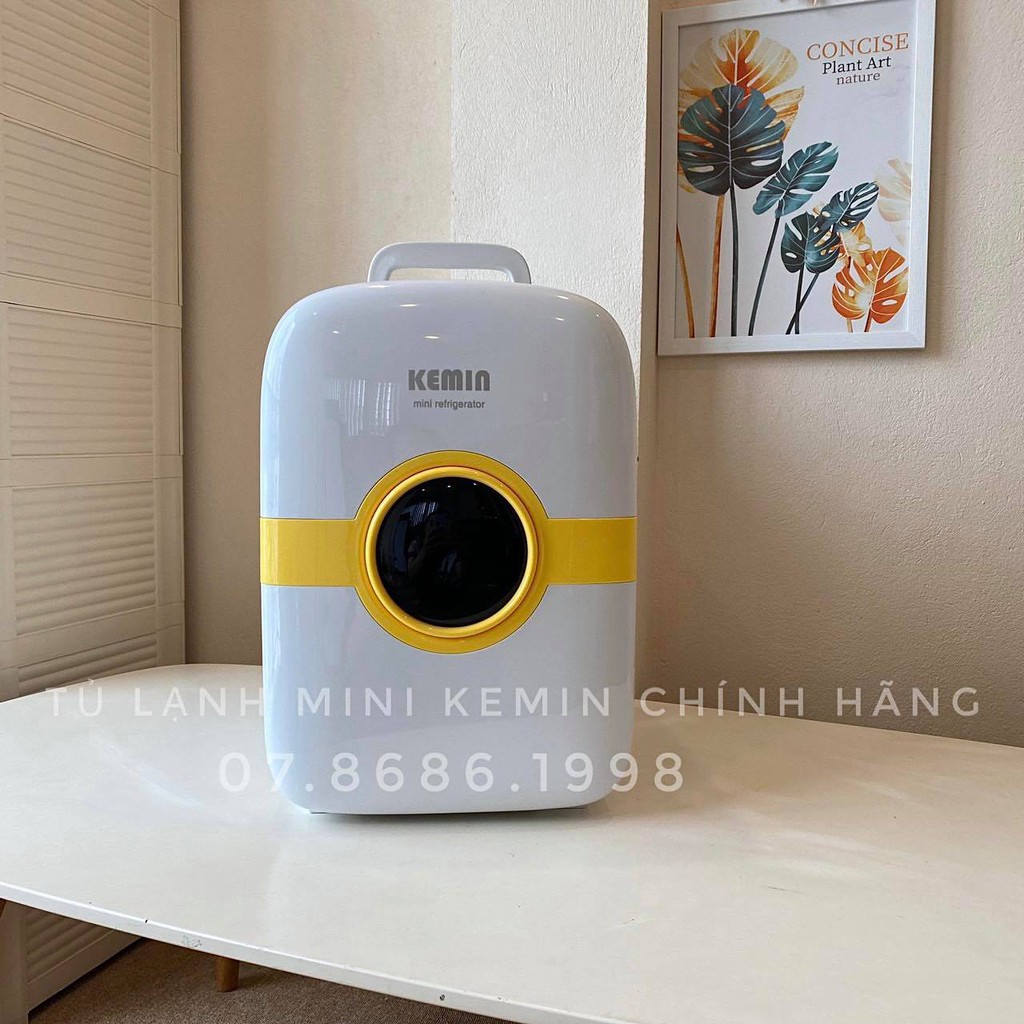 Tủ lạnh mini KEMIN K22 - 22L chính hãng chỉnh nhiệt - Dùng ở nhà và ô tô, nóng lạnh 2 chiều