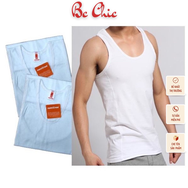 Áo thun ba lỗ nam thời trang, vải mát mịn BC_CHIC LINGERIE