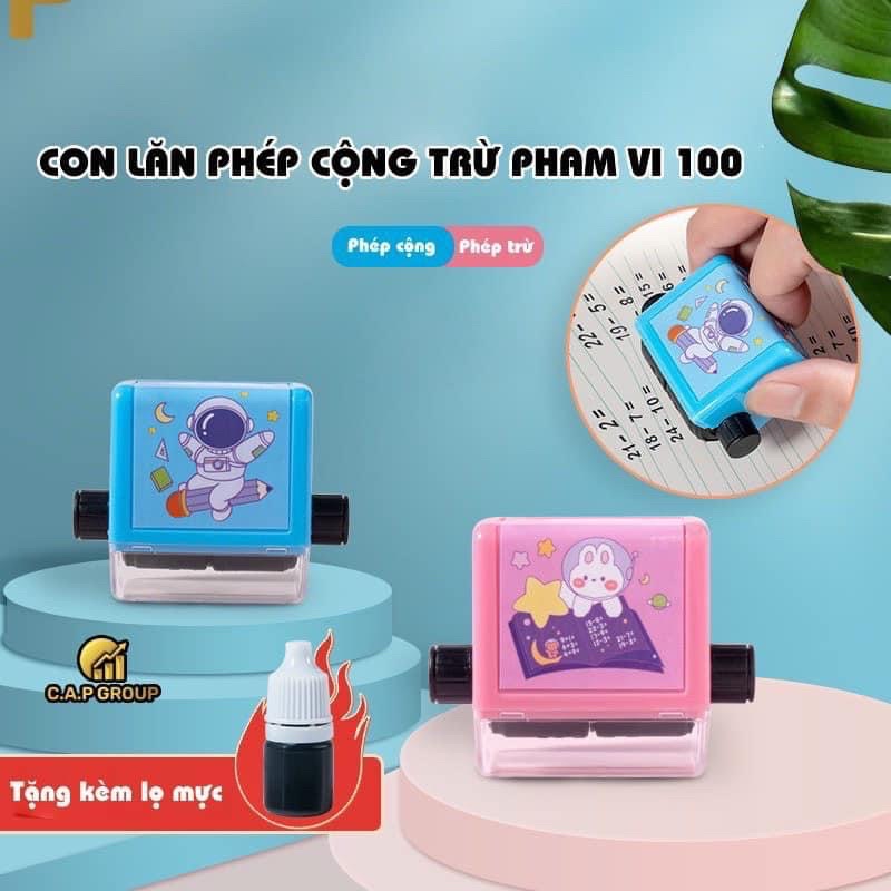 COMBO 2 CON LĂN PHÉP TÍNH CHO BÉ