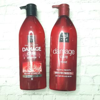 Dầu gội xả Mise EnScene Damage Care phục hồi tóc hư tổn Hàn Quốc 680ml [Sẵn]