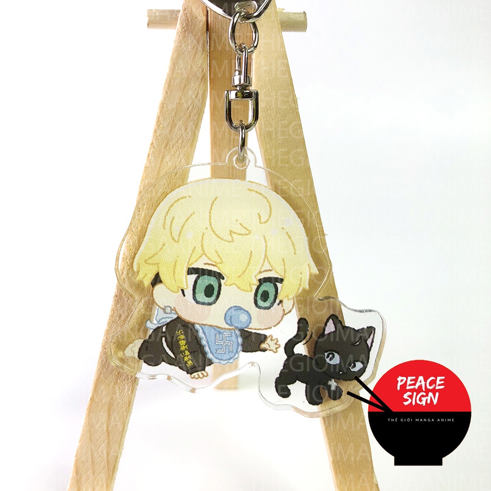 ( EM BÉ ) Móc khóa in hình TOKYO REVENGERS Kịch Trường Của Takemichi anime chibi Mica trong acrylic