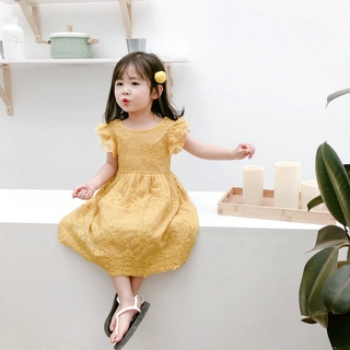 Đầm Ren Công Chúa Cho Bé Gái