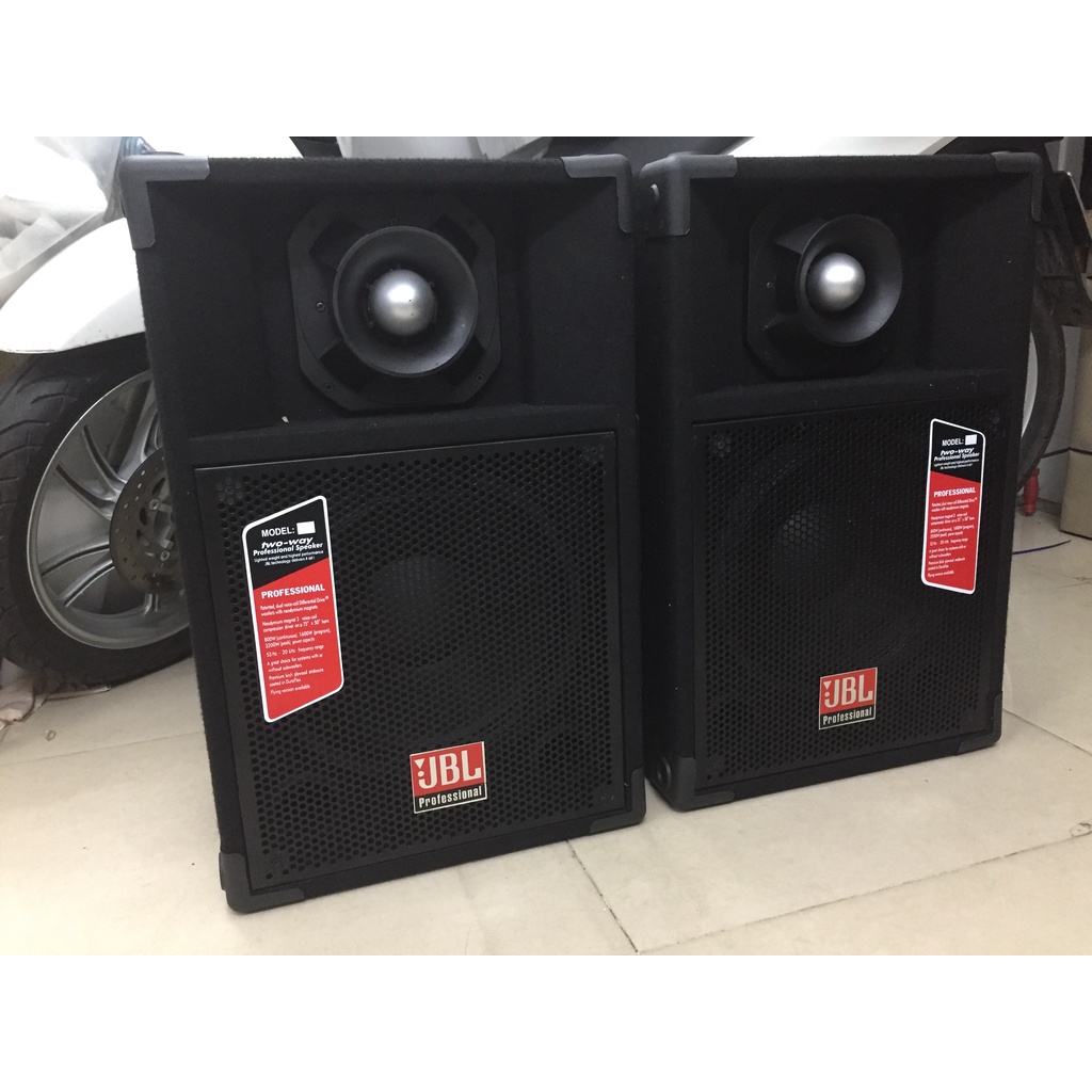 Cặp loa sân khấu 2 bass 3 tấc chơi nhạc ngoài trời
