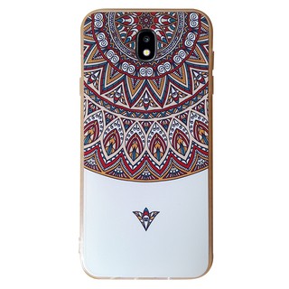 Ốp lưng Samsung Galaxy J7 Pro Tuxedo hình hoa văn (chất liệu nhựa dẻo đàn hồi, chống bụi, chống xước)