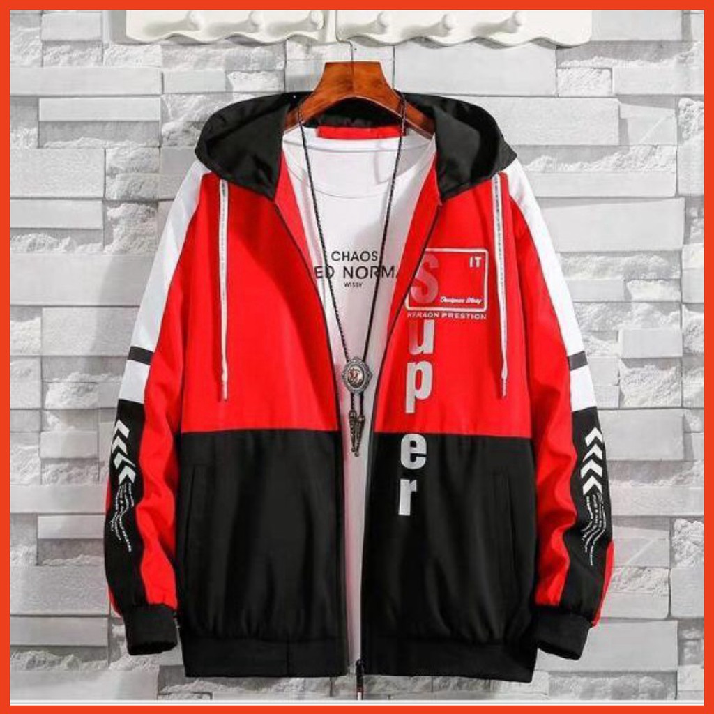 𝗡𝗘𝗪 𝗔𝗥𝗥𝗜𝗩𝗔𝗟 Áo khoác ulzzang - Jacket super nam nữ (kèm ảnh thật )