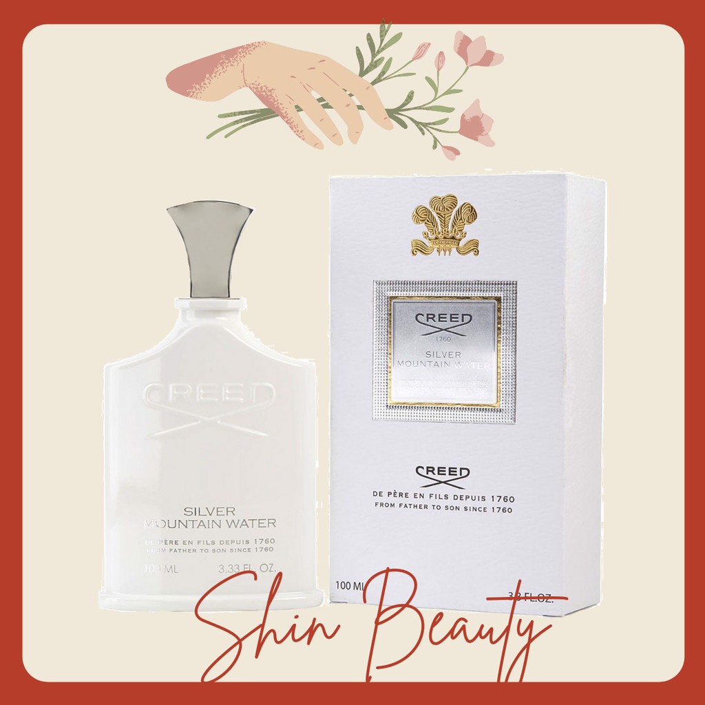 (Mẫu thử) 10/20ML Nước hoa chính hãng Creed Silver Mountain Water Eau de Parfum 100ml -phước