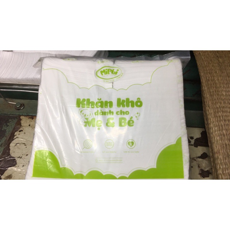 Combo 5 khăn vải khô đa năng mipbi, khăn khô mipbi, 600g (sỉ)