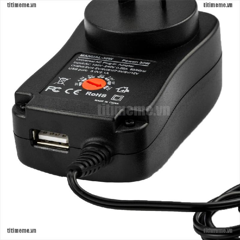 Bộ Sạc Đa Năng 3-12v 30w Ac Dc | BigBuy360 - bigbuy360.vn