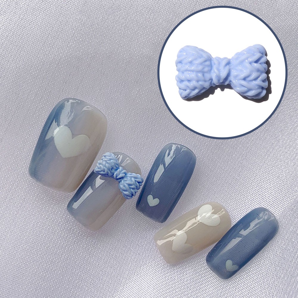 Phụ Kiện Nơ 3D Trang Trí Móng Tay Xinh Xắn