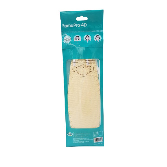 [[Chính Hãng]] - Khẩu trang 4D hàng quốc Famapro Nam Anh ( 10 cái /hộp )