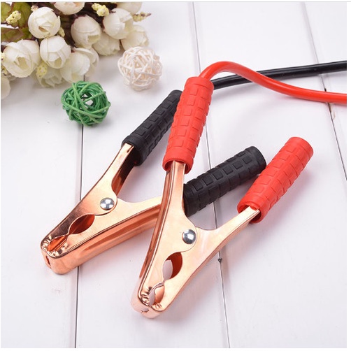Dây Câu Bình Ắc Quy - Dây Câu Bình Điện Ắc Quy Dài 1,8m Lõi Đồng - Có Kẹp Cách Điện