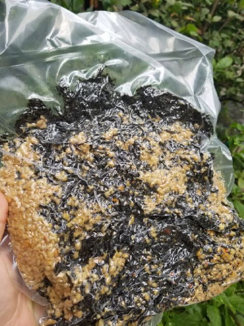 1 kg rong biển cháy tỏi loại ngon