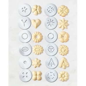 Bộ Cookies Press Nhựa Làm Bánh Quy 12 Mặt