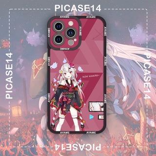 Ốp iphone cạnh vuông Picase14 in nhân vật Ayame 6/6plus/6splus/7/7plus/8/8plus/x/xr/xs/11/12/pro/max/plus/promax