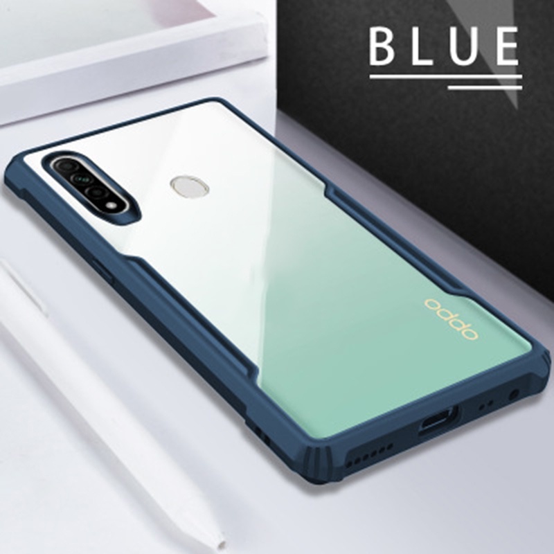 [Hàng Mới] Vỏ Đèn OPPO A7 A7X A5S F9 Pro A12 A11K A3S Realme C1 A12e A31 A8 Vỏ Bảo Vệ Mềm Trong Suốt